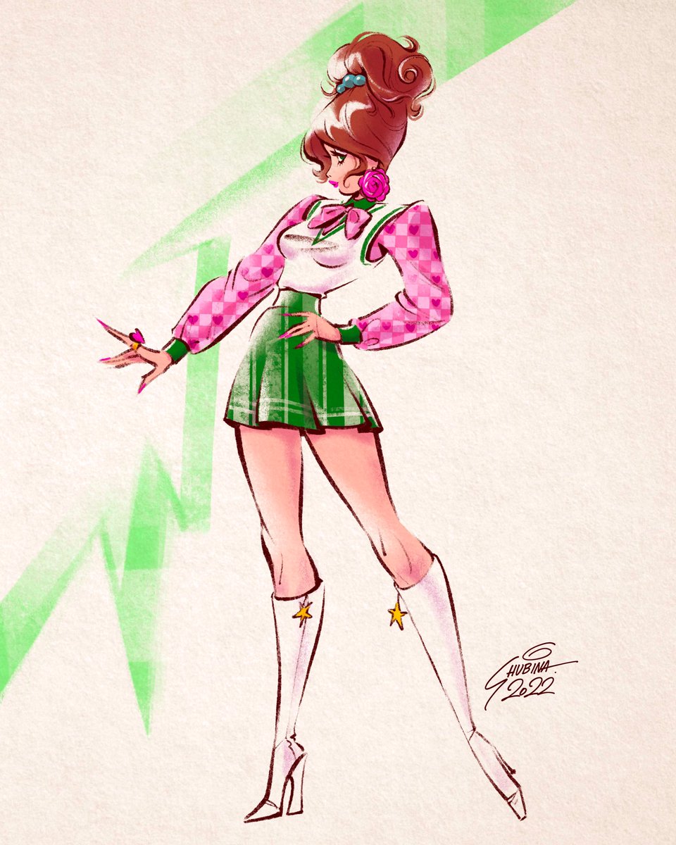 Sailor Jupiter goes 60s