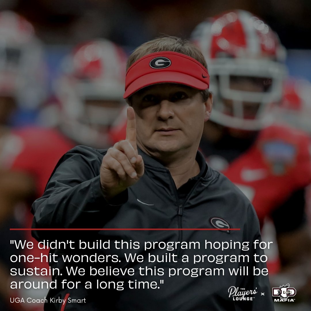 Georgia Football. Built to last. 🏆 

#TPL #FandomReimagined #GoDawgs