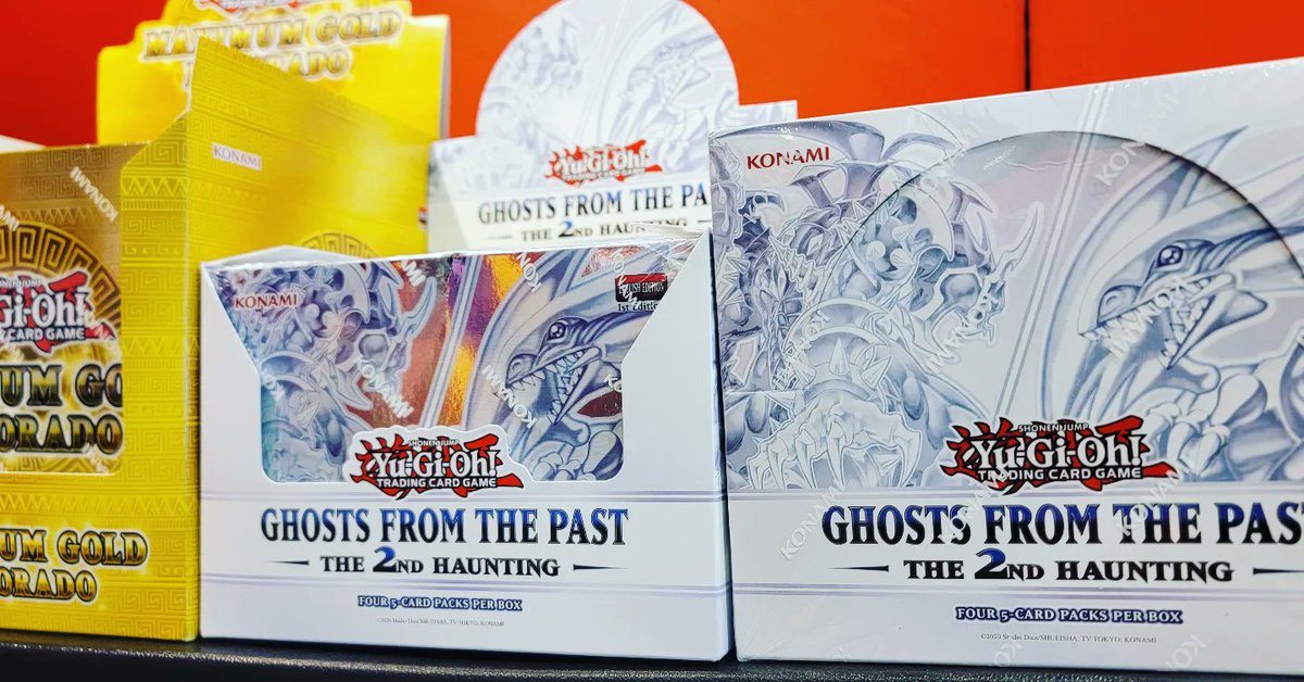 Fanboygamingcom's tweet photo. More Pokémon and Yugioh products are back in stock! #Pokemon #Yugioh #tcg #tradingcards #boosterboxes #boosterpacks #eevee #pokemongo #etb #otayrachtowncenter #chulavista #sandiego #officialstore https://t.co/wLsuY3oF3z