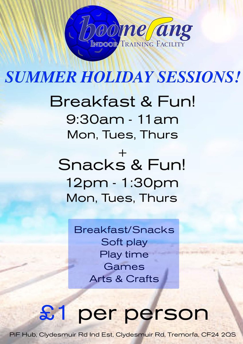 Breakfast/ Snacks and Fun for only £1 each 💙💛 MUST BE BOOKED