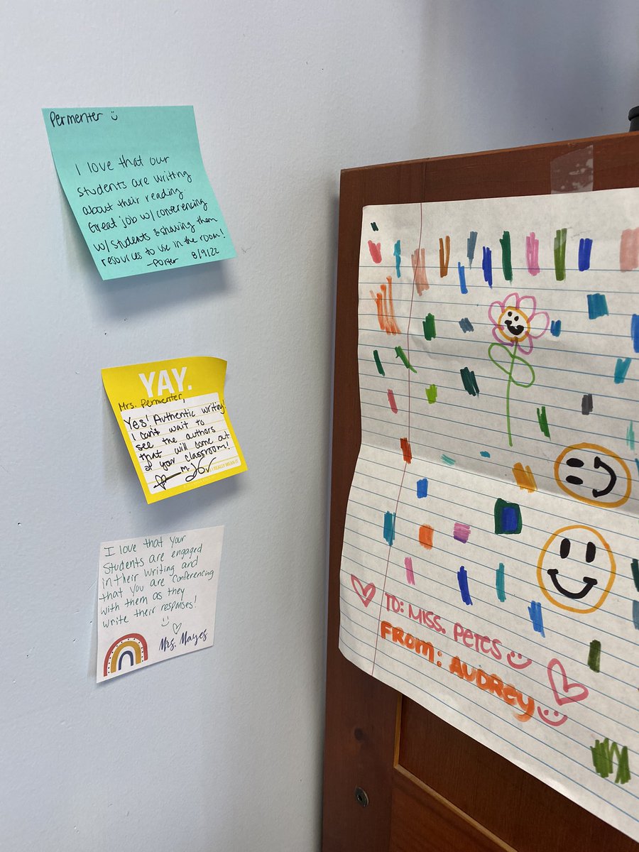 rotz_faithe's tweet photo. Kind words go along way! 😃📝💓! #MakeKindnessLoud #Encourage #Smile #FirstGrade https://t.co/eHvH93W1R2