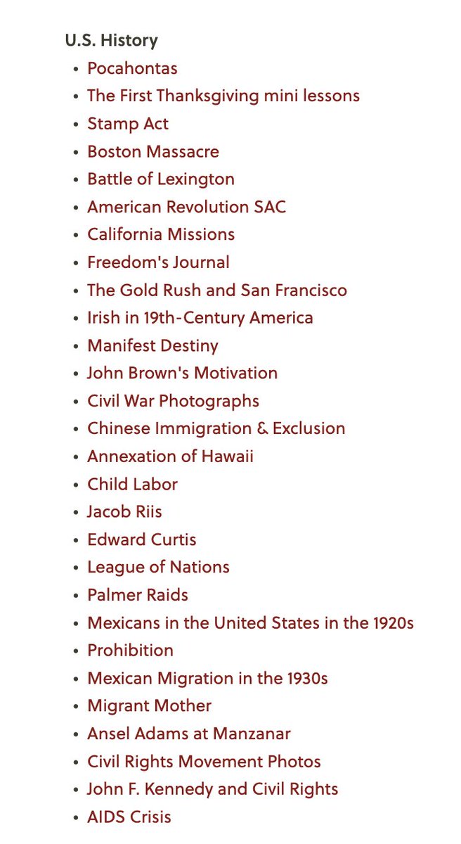 InquiryGroup's tweet image. New Spanish translations of our materials! This brings us to...

📜 12 intro materials and lessons
🌎 13 world history lessons and assessments
🇺🇸 35 U.S. history lessons and assessments

...available for free download in Spanish. Explore them all. 1/5 🧵
sheg.stanford.edu/sheg-materials…