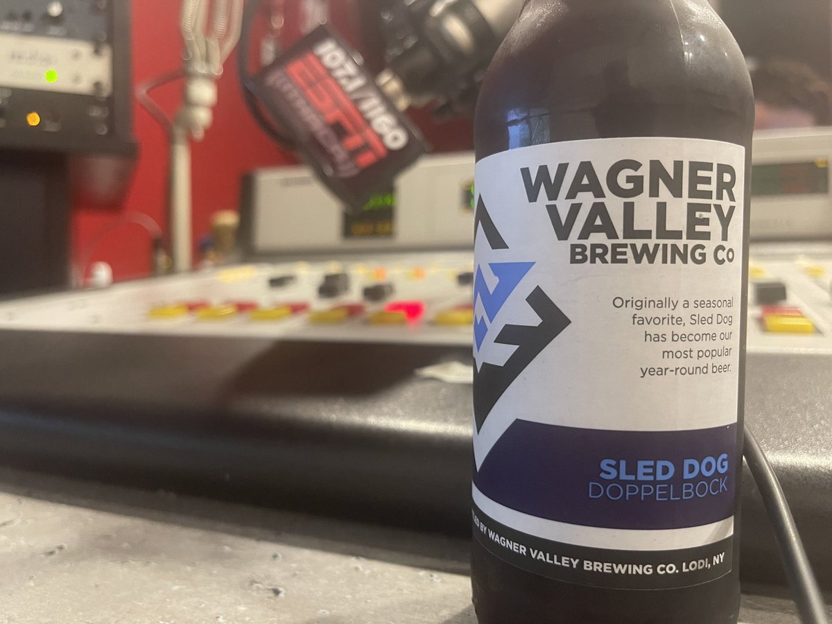 ESPN Ithaca (@espnithaca) on Twitter photo It’s a <a href="/WagnerBrewing/">WagnerBrewing</a> Tasting Tuesday! The guys are enjoying some Sled Dog Doppelbock in studio and getting for their 25th anniversary on Saturday! It’s a <a href="/WagnerBrewing/">WagnerBrewing</a> Tasting Tuesday! The guys are enjoying some Sled Dog Doppelbock in studio and getting for their 25th anniversary on Saturday!