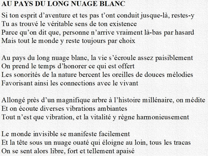 scribaland's tweet photo. #Scribaland AU PAYS DU LONG NUAGE BLANC
Ce qui t’a #conduit là-bas t’y maintiendra!#lire #stage #stages #stagiaire #stagiaires #streaming #strophe #strophes #style #styles #stylo #stylos #syllabe #syllabes #syntaxe #syntaxes #tableau #tableaux #talent #talents #talentueux #ecrire https://t.co/lA4KDsGbCc