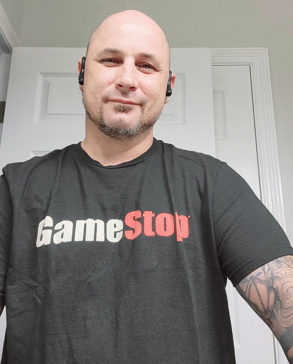 BryanSocks1978's tweet photo. Thanks @GameStop 😊 
Love my new merch .....
Cant Stop Wont Stop...... https://t.co/GIiW0cMISS
