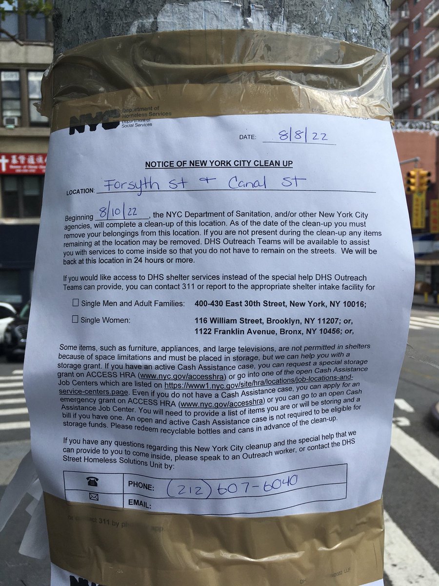 🚨 CALL FOR SUPPORT 🚨

Sweep scheduled for TOMORROW, 8/10/22. Please come to Canal &amp; Forsyth at 8 am. Press, copwatchers, and movers needed.

🌡🌡🌡 IT WILL BE EXTREMELY HOT! Please bring water and snacks for yourself and to share, stay hydrated, and listen to your body🌡🌡🌡