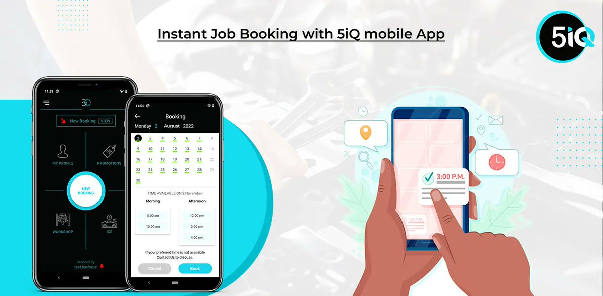 5iQ_Software's tweet photo. Powerful Instant Job Booking is a feature that makes it easy to book in your vehicle with a single click on your smartphone. 

https://t.co/zyUcDsAkCv 

#5iQ #AutomotiveSoftware #WorkshopSoftware #MechanicalWorkshop #GarageSoftware #JobBooking #Business #VehicleManagement https://t.co/q5NqKInj38