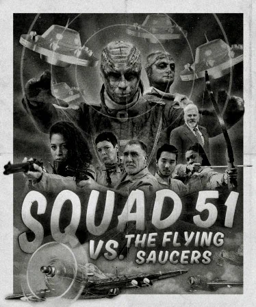 宇宙人と戦う白黒映画調50年代SF2Dシューター『Squad 51 vs. The Flying Saucers』2022年秋発売-Steam体験版配信中
https://t.co/9mJFD5hxC9 