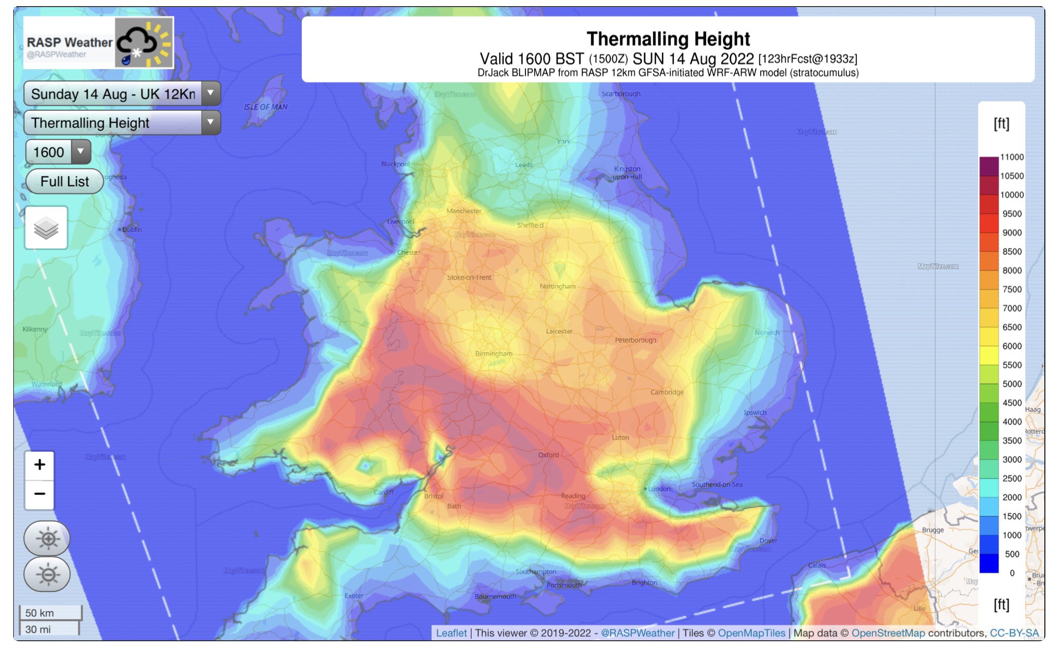 RASP Weather (RASPWeather) / Twitter