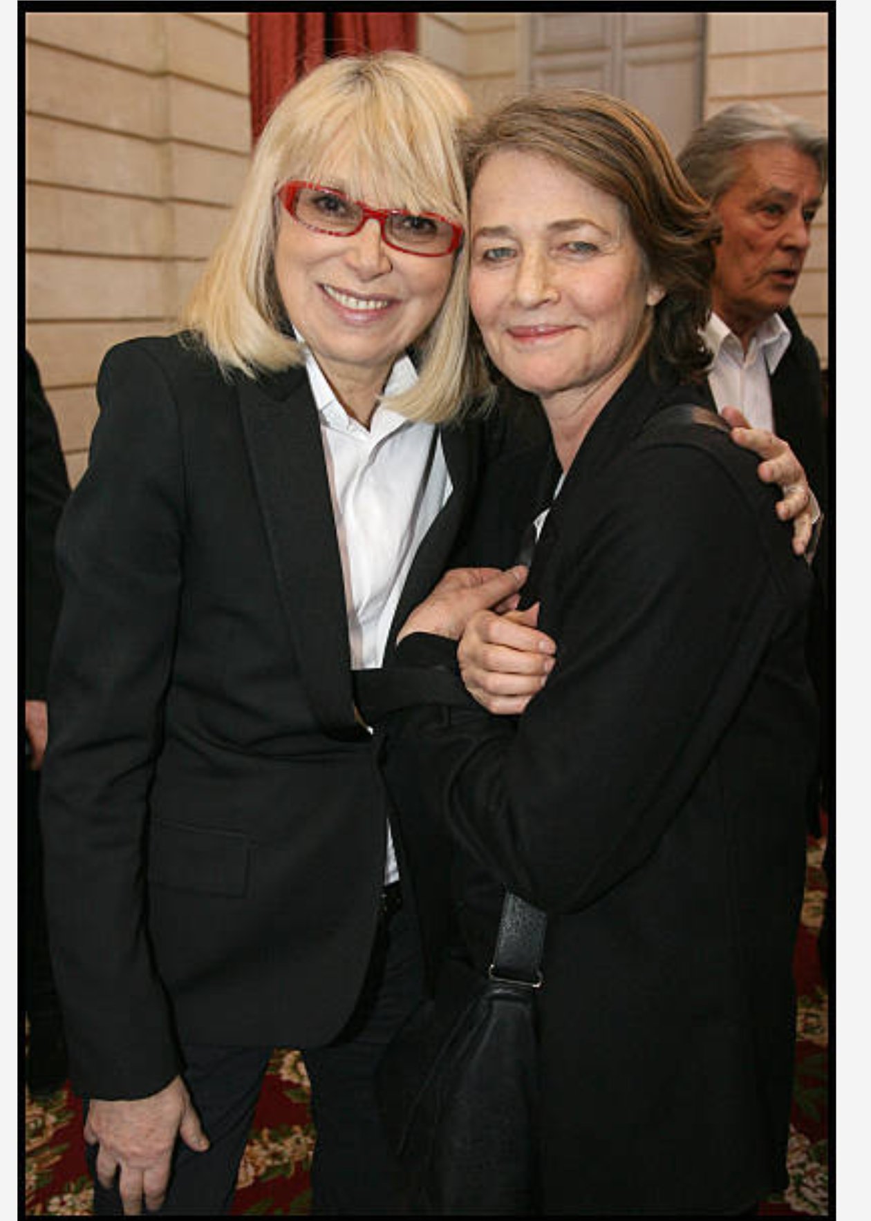 Mimi 珍しいツーショット ミレーユ ダルクとシャーロット ランプリング でおはようございます T Co Dx544pvfsf Twitter