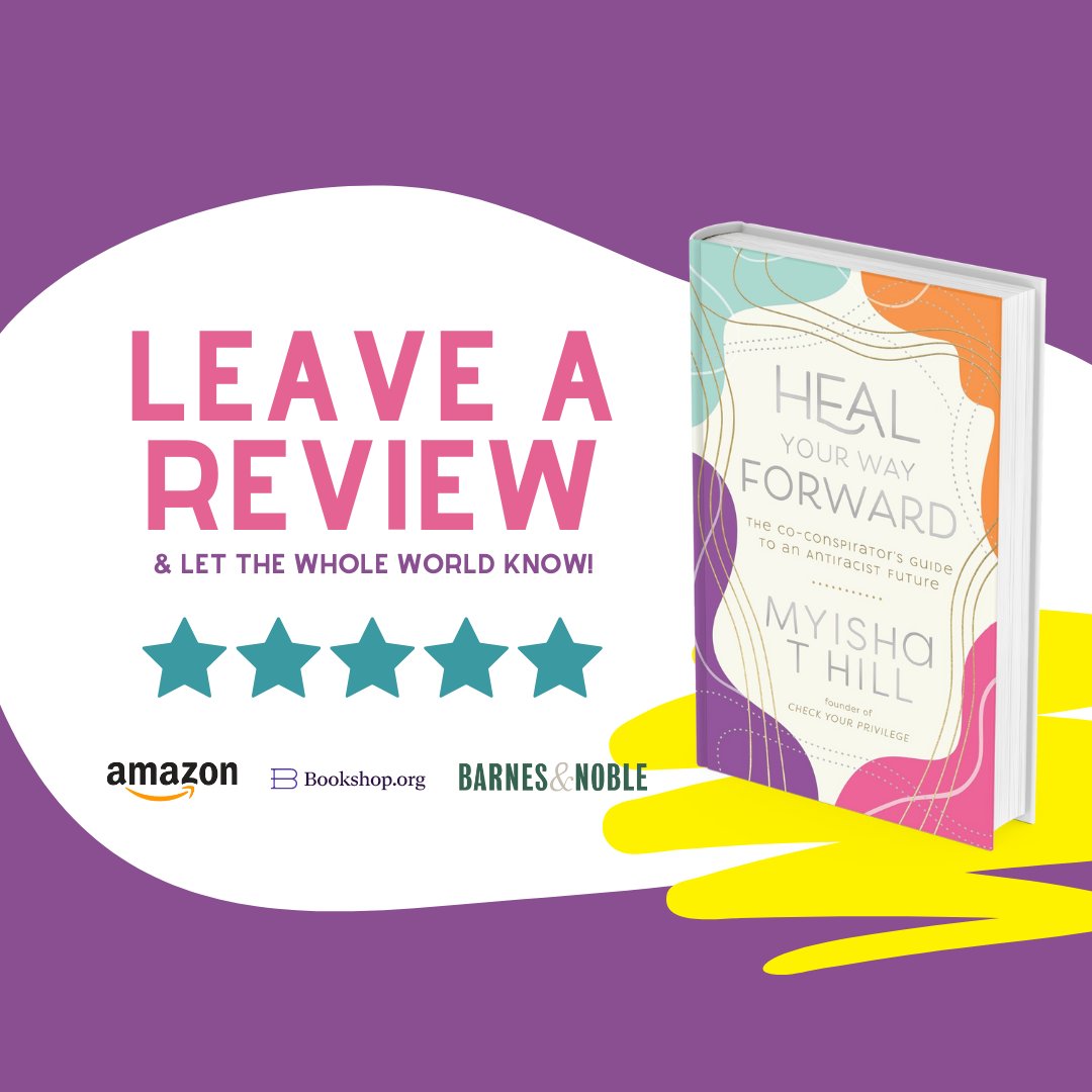📣 IT'S BOOK LAUNCH DAY!!! 📣 Order your copy of Heal Your Way Forward &amp; most importantly leave a review! Start with Amazon, Bookshop, &amp; Barnes and Noble. There is a longer list in the Co-Conspirator's Lounge. We appreciate you!