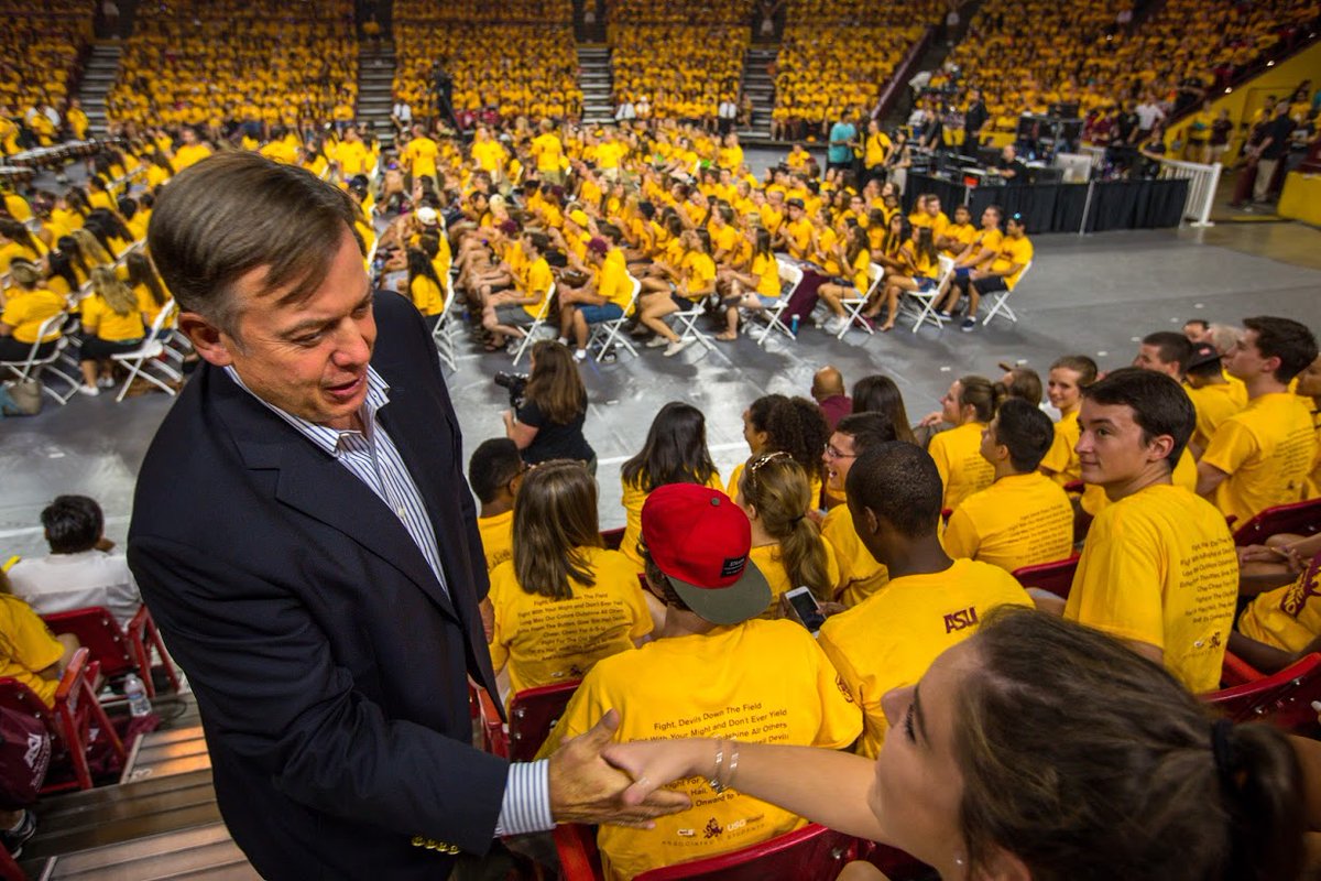 michaelcrow's tweet image. I'm really looking forward to meeting @ASU's Class of 2026 one week from today. #GoDevils