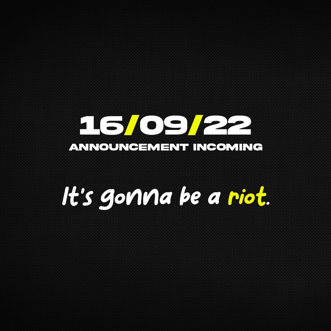 We're back. Save the date.