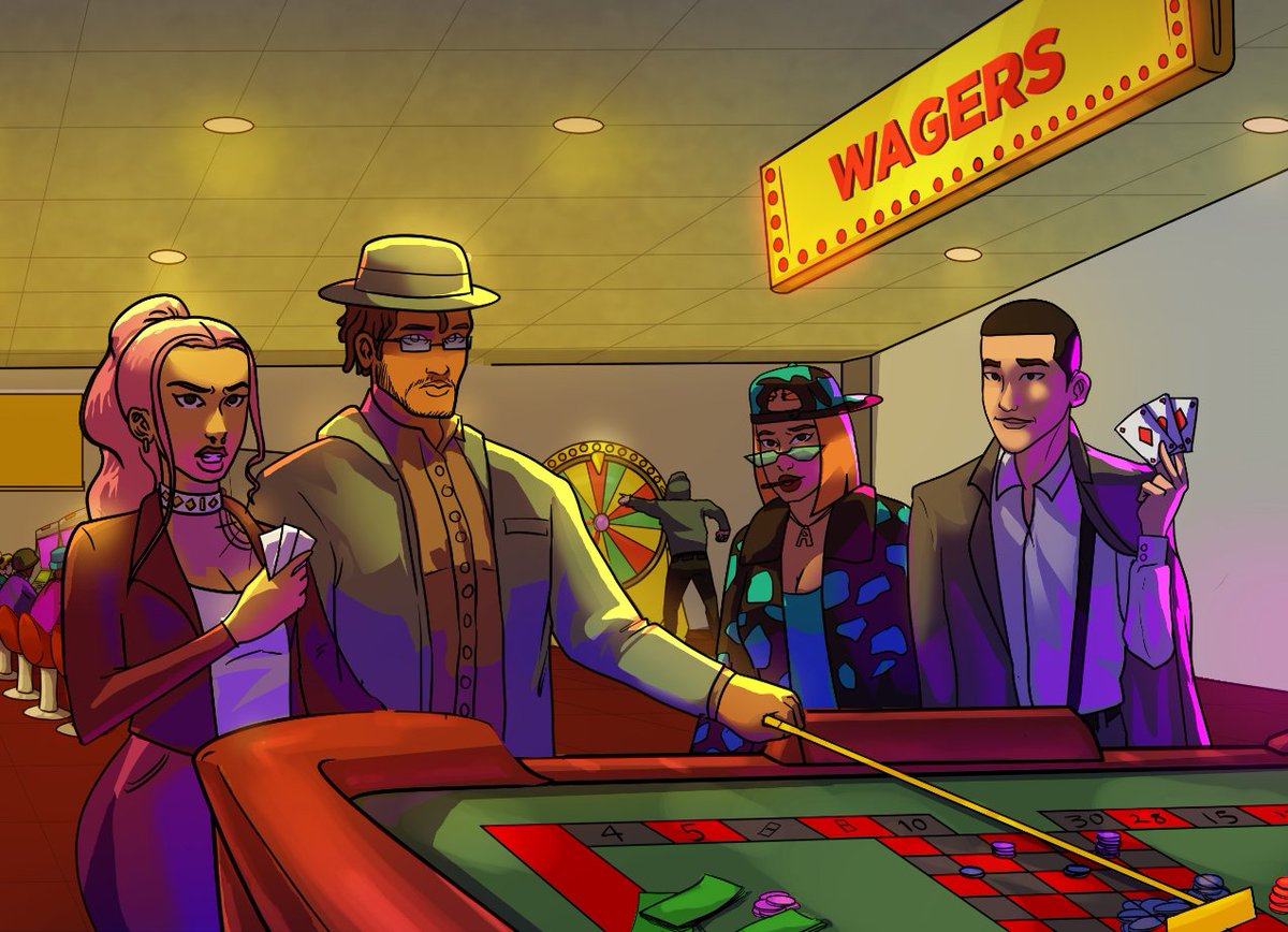 0xFunda's tweet image. 💲 The Wagers 💰

🎟️ 3X @thewagers44 WL spot

🗿 to enter:
-Follow @thewagers44 and @Greedy_DAO

-Like 💙+ Retweet 🔄

-Tag 2 friends

Put on 🔔 for winners 72H 🏆

💲GL🍀