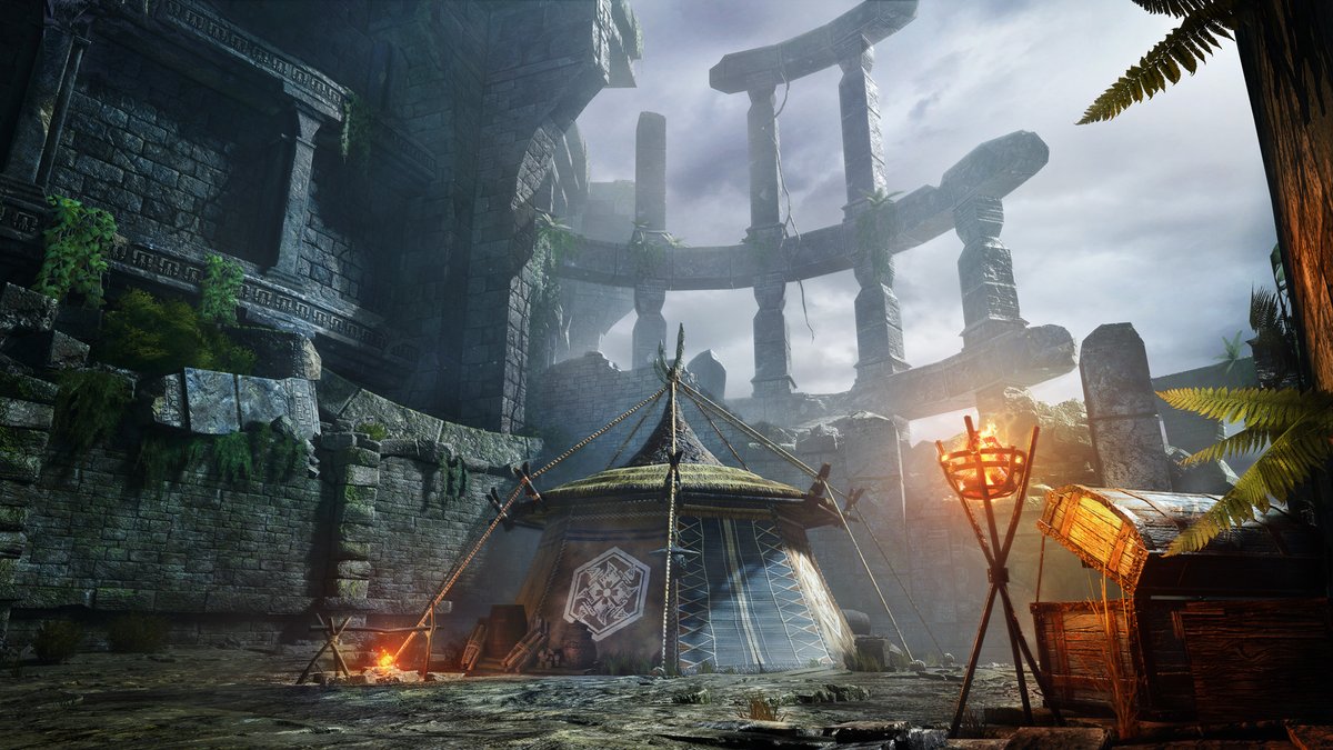 monsterhunter's tweet image. The Forlorn Arena awaits you. 🌕 

#Sunbreak #MonsterHunter