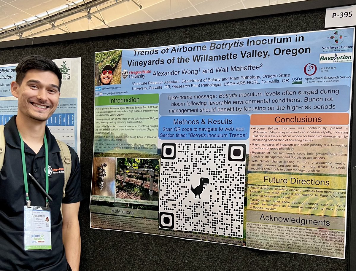 I presented a QR code so large it was scannable from space!