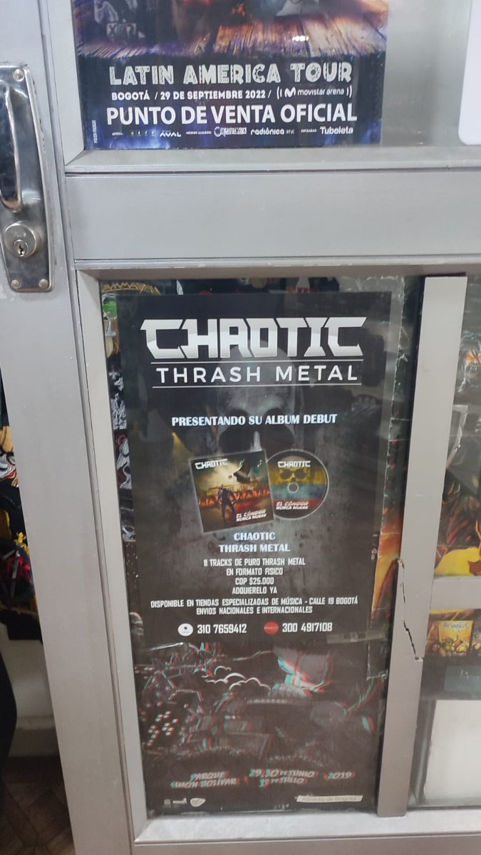 ChaoticthrashUN's tweet photo. No se pierdan este gran álbum producido por nuestro guitarrista @caspoveda y Blackriver Records q muestra toda nuestra fuerza thrashera y recorrido en estos 20 años de historia,como el excelente trabajo artístico de @jatauti  en el cuadernillo de 12 páginas y todo el arte gráfico https://t.co/reP661LyLV