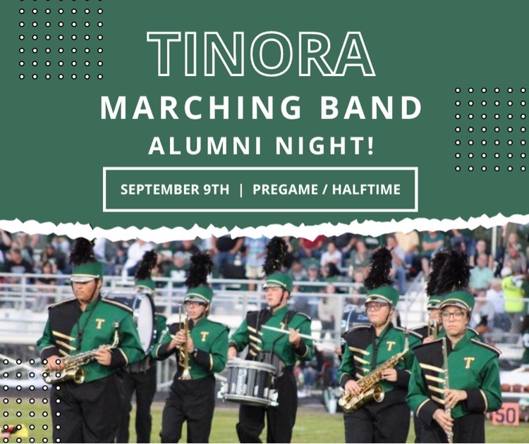 TinoraBands's tweet photo. Tinora Alumni: we would like to invite you back to play with the band on September 9th for Alumni Night. If you are interested, we have more information at our Alumni page:
https://t.co/fbjHo7Di2q
Click on the sign up form at the top to get started. 
We hope to see you there! https://t.co/zrz6A7P7Vl