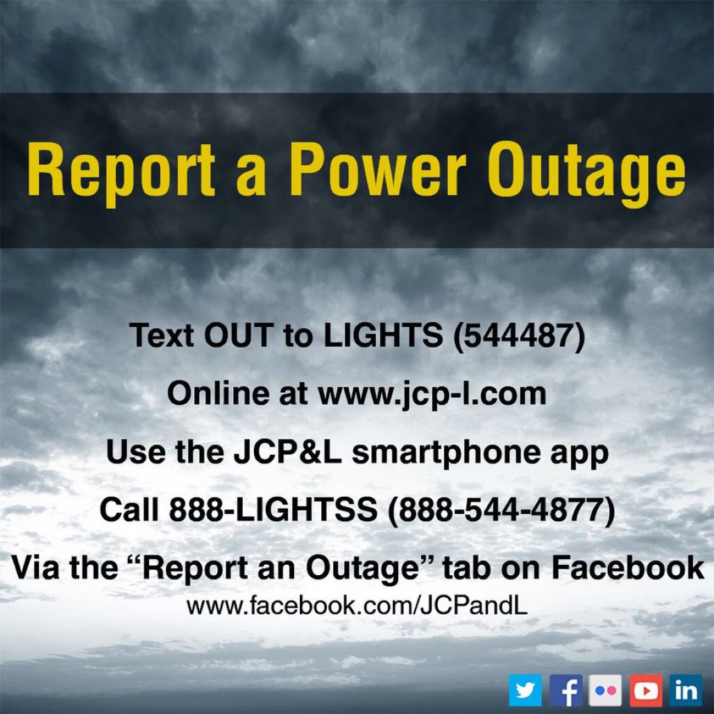 A power outage is affecting #Manasquan, #Brielle and #WallTownship. #JCPL reports that it is due to a planned substation repair and expects a 3-hour outage duration. @brian4NY