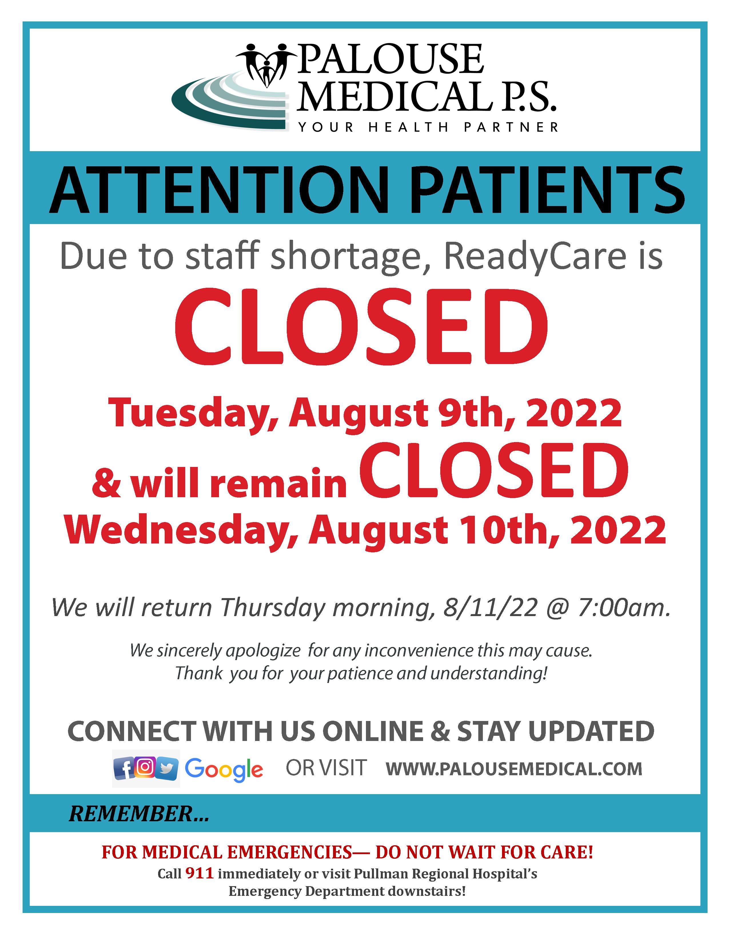 Palouse Medical, P.S. (p_palouse) / Twitter