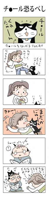 チ●ールおそるべし#こんなん描いてます #自作まんが #漫画 #猫まんが #4コママンガ #NEKO3 