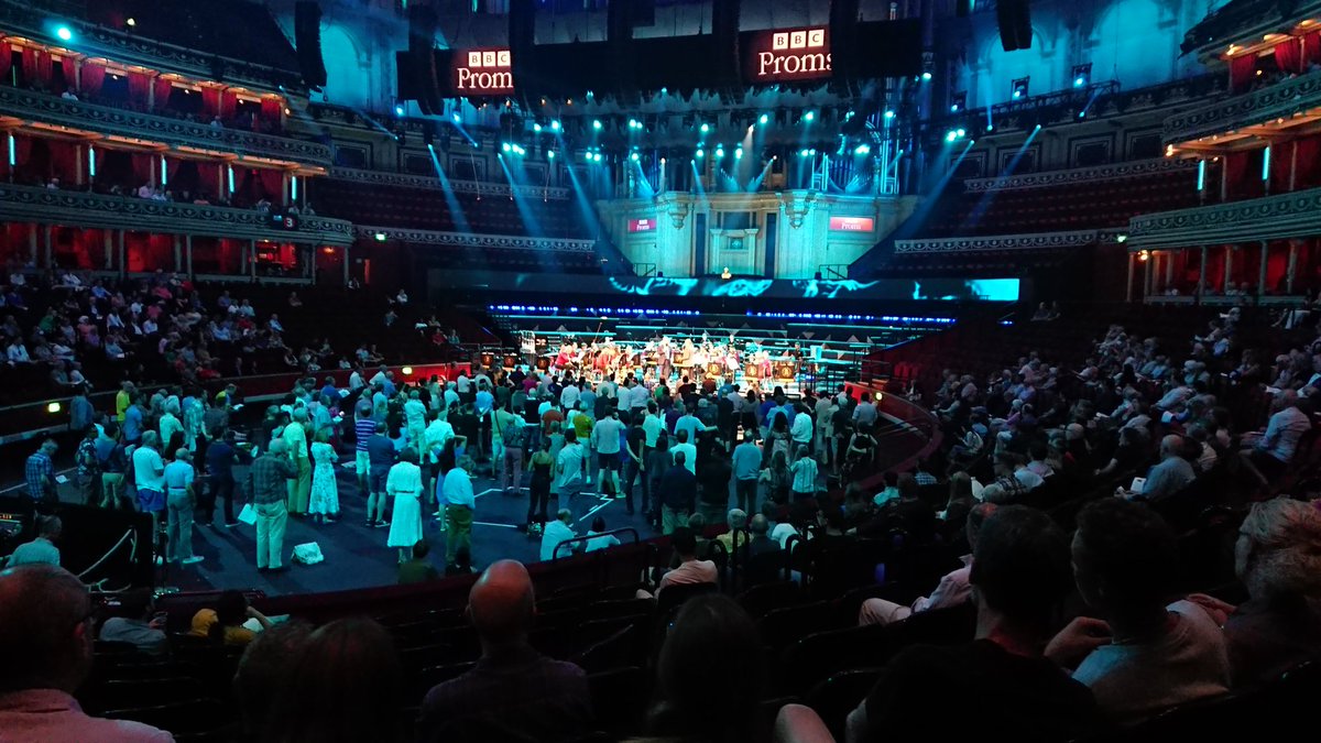 Sneaky late night #BBCProms - wasn't expecting the 5-tuba Slipknot cover! 🤘