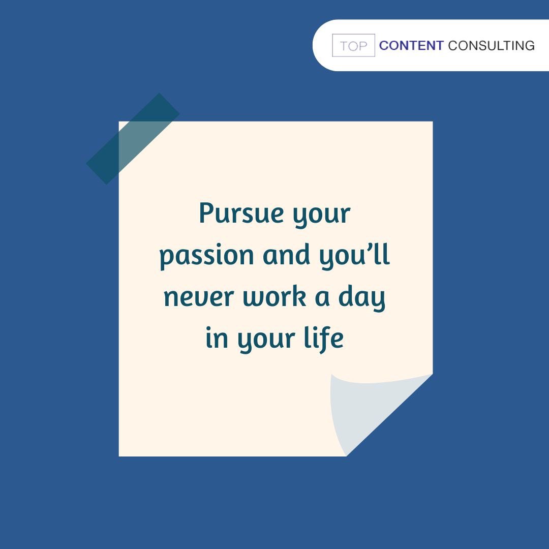 RobCarterTCC's tweet photo. Pursue your passion and you’ll never work a day in your life!

#TopContentConsulting #content #quotes #writing #blogging #quote #quotes #quoteoftheday #motivation #inspirationalquotes #inspiration #quotestagram #motivationalquotes #success #positivevibes #believe #thoughts https://t.co/H8WfQJs6nB