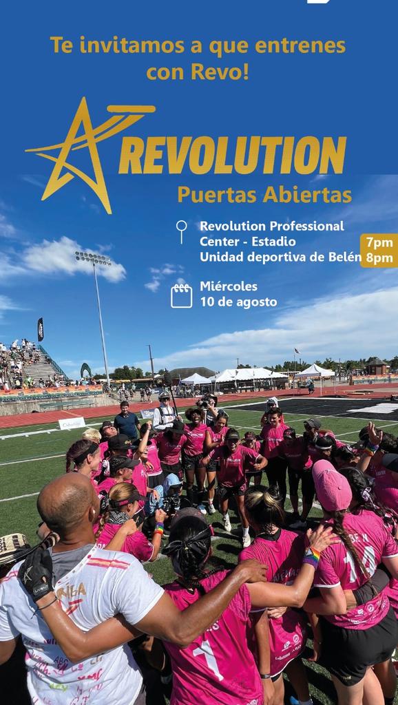 Ya te enteraste!?

Este miércoles 10 de agosto tendremos nuestras puertas abiertas!💘😍

Ven y acompáñanos en nuestro viaje como deportistas profesionales💫

Te esperamos!💕