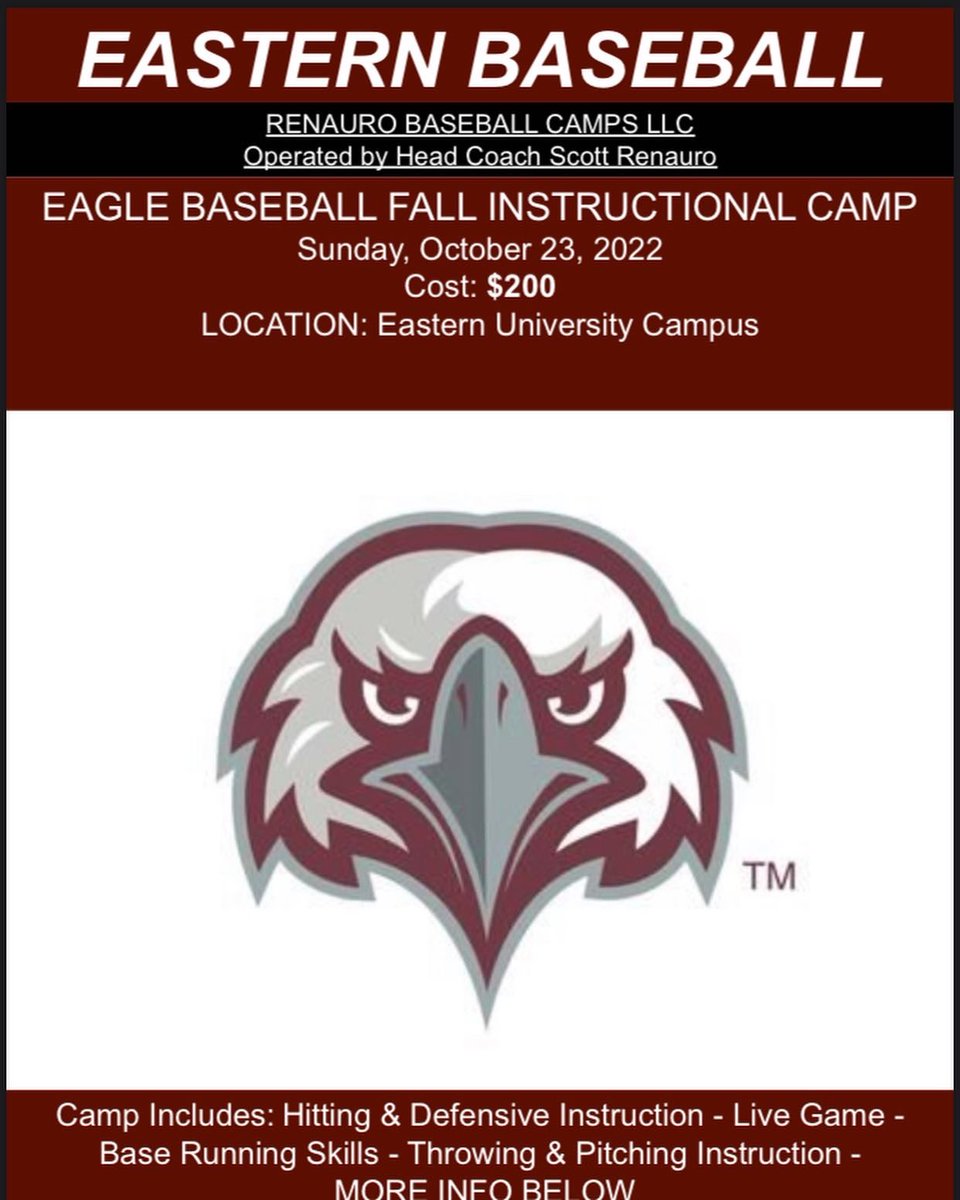 Eastern University Baseball tweet media