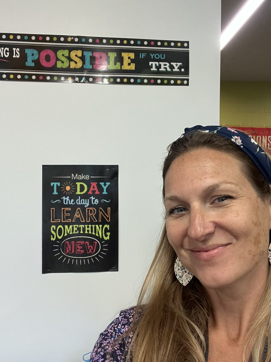 WeningAmber's tweet photo. Great Professional Learning this morning and we got to meet our new fourth graders!  Ready for a fantastic year!! https://t.co/LQQwfmp6fj