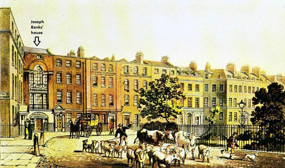 MCameronAsh's tweet photo. OTD in 1786 #SirJosephBanks drives up to London as he does every Thursday for the weekly dinner at the Crown &amp; Anchor pub. He looks forward to next week’s visit on 17 August, when he’ll meet fellow Cook-alumnus, the legendary #JohnLedyard, now en route from Paris
#DecisionDay1786 https://t.co/BWafm1bl8A