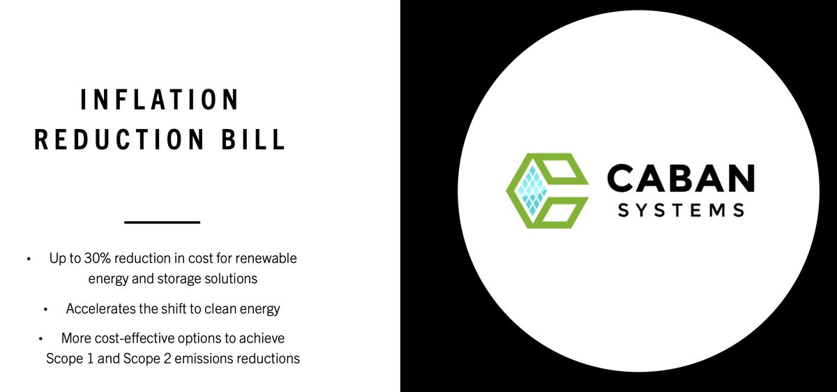 Caban Systems (@cabansystems) on Twitter photo For Infrastructure Asset Owners interested in reducing OPEX and implementing renewable energy, cost effective incentives are on the horizon to achieve Scope 1 and 2 emissions reductions! 🥳 Reach out to <a href="/CabanSystems/">Caban Systems</a> to learn about the 30% reduction in solar + storage solutions For Infrastructure Asset Owners interested in reducing OPEX and implementing renewable energy, cost effective incentives are on the horizon to achieve Scope 1 and 2 emissions reductions! 🥳 Reach out to <a href="/CabanSystems/">Caban Systems</a> to learn about the 30% reduction in solar + storage solutions