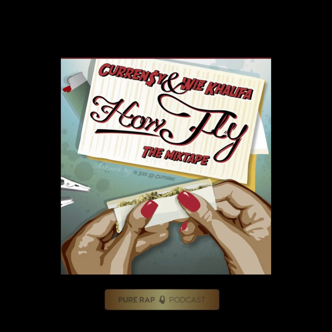 PureRapNetwork's tweet photo. On this day in 2009, @wizkhalifa & @CurrenSy_Spitta released their collab mixtape: How Fly.
Name your fav tracks! โฌ๏ธ๐ผ
#HipHop #HHT #WizKhalifa #Currensy #HowFly #OnThisDay https://t.co/nIJJq2UoUk