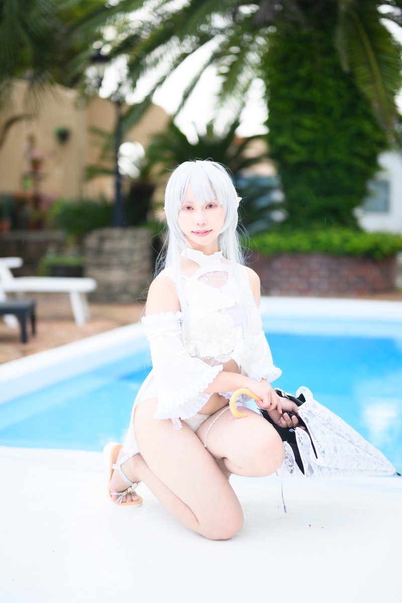 FGO レディ・アヴァロン LA 水着 コスプレ 衣装 - コスプレ