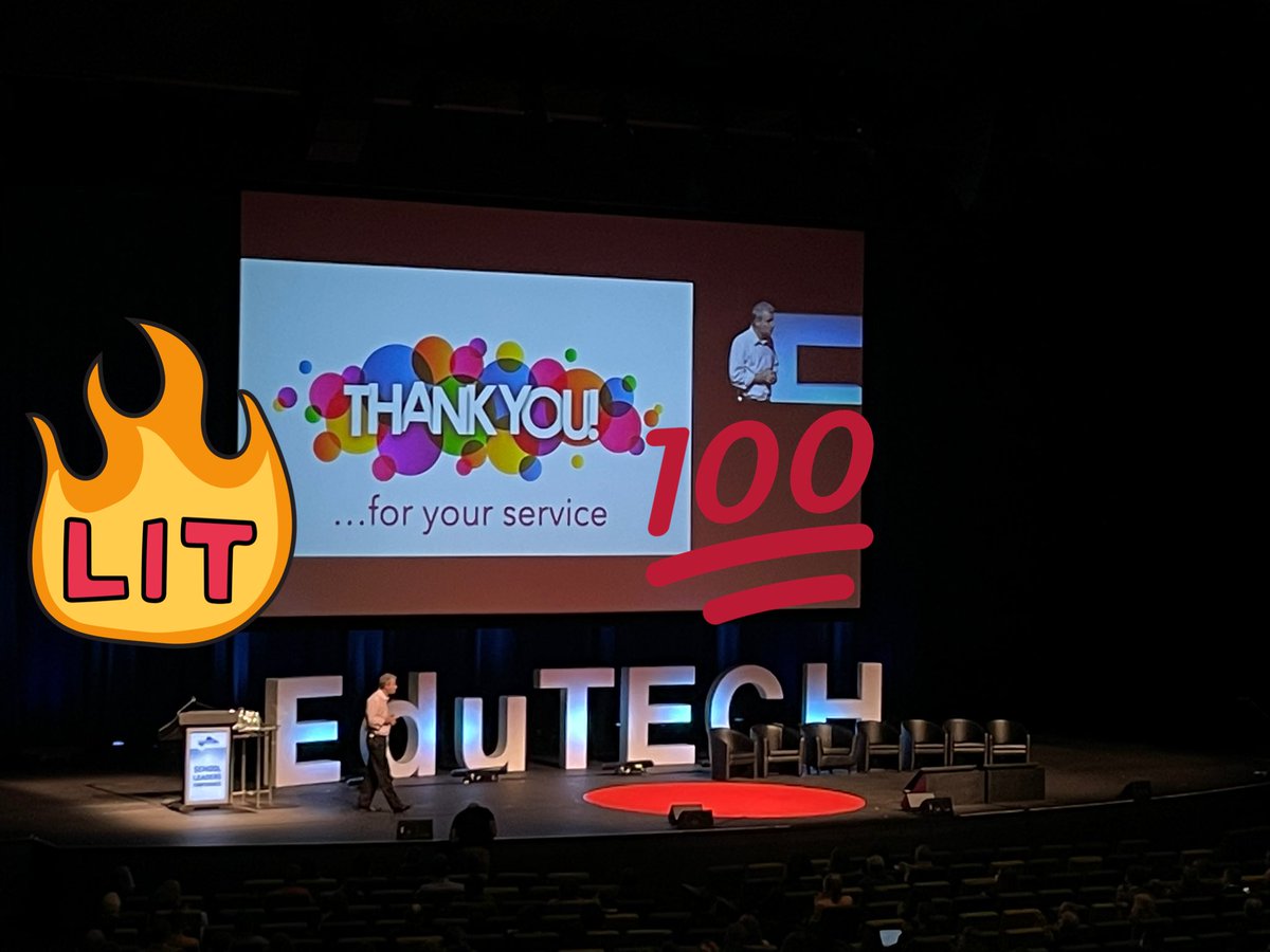 Strong themes of recognition and support for a job that constantly changes and challenges! Teachers -thank you for your service! @RCulatta #EduTECH2022 #EduTECHAU