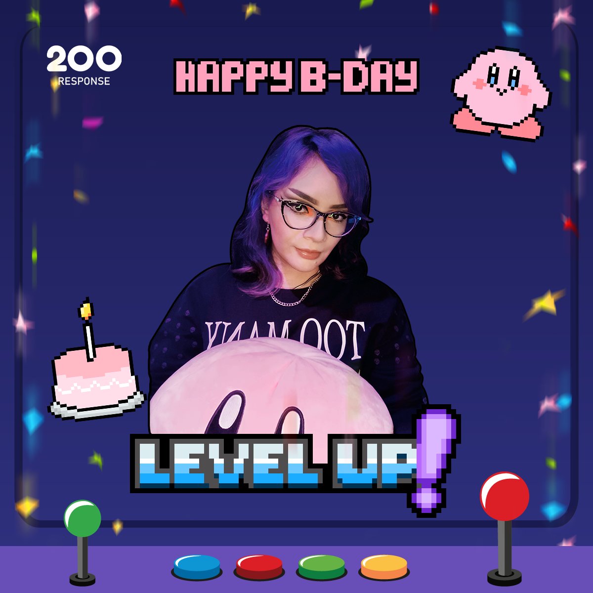 200Response's tweet image. 🥳¡Estamos de cumpleaños!🤩

🗣Muchas Felicidades Andrea. 🥳Deseamos que este día te la pases magnífico. 👏

☝️Que todos tus diseños sigan siendo geniales y sigas sorprendiendo con tu creatividad.

🤩¡Éxito en todo!🤩