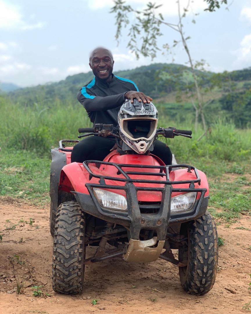 BraAhaGhana's tweet photo. Embark on a muddy adventure this weekend at ATV Aburi in the Eastern Region of Ghana. Experience off-road quad biking and test your marksmanship with paintball,air rifle shooting, archery and combat archery. Find out more on BraAha
https://t.co/T2Ksq8rHqf #Braaha #Aburi #biking https://t.co/Yigbzs5GHQ