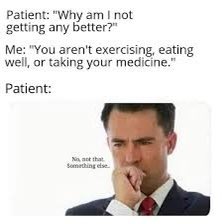 forward_therapy's tweet photo. Anyone have any good #handtherapy or OT/PT memes? Send em my way I could use a chuckle! 😂 https://t.co/TkvOslGOOp