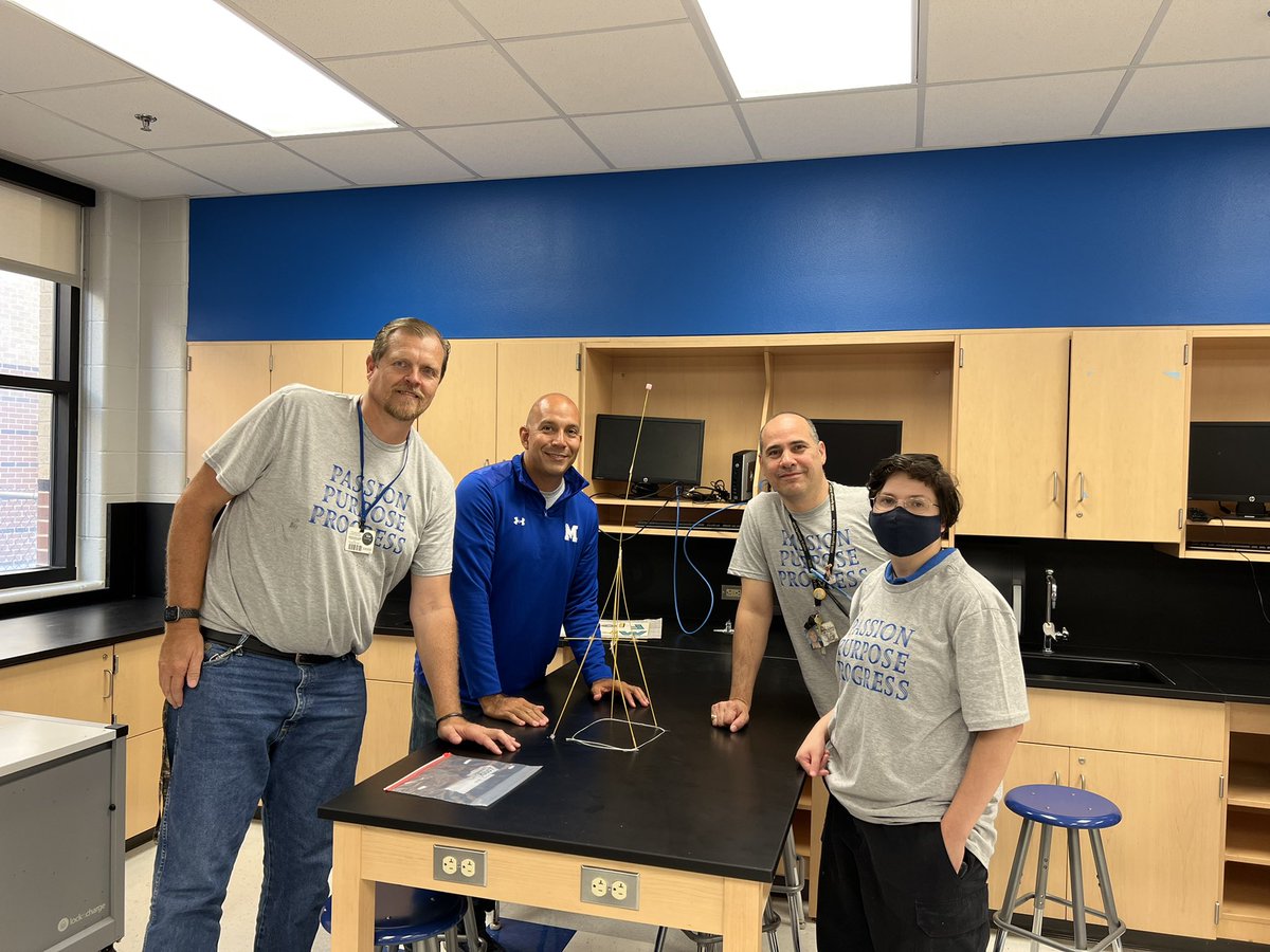 Another great day with more team building! Got a LOT of information these past 4 days and these brain breaks were much needed. <a href="/RealBrahmaPride/">MacArthur HS</a>