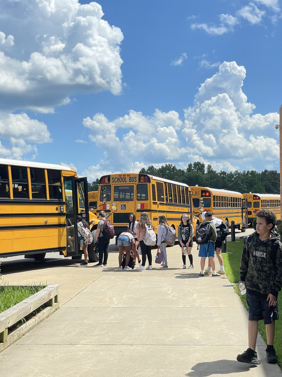 A very hot and wonderful first day of school has come to a close! Here’s to year 6 as an AP and year 1 in middle school! <a href="/FluCoSchools/">Fluvanna Schools</a>