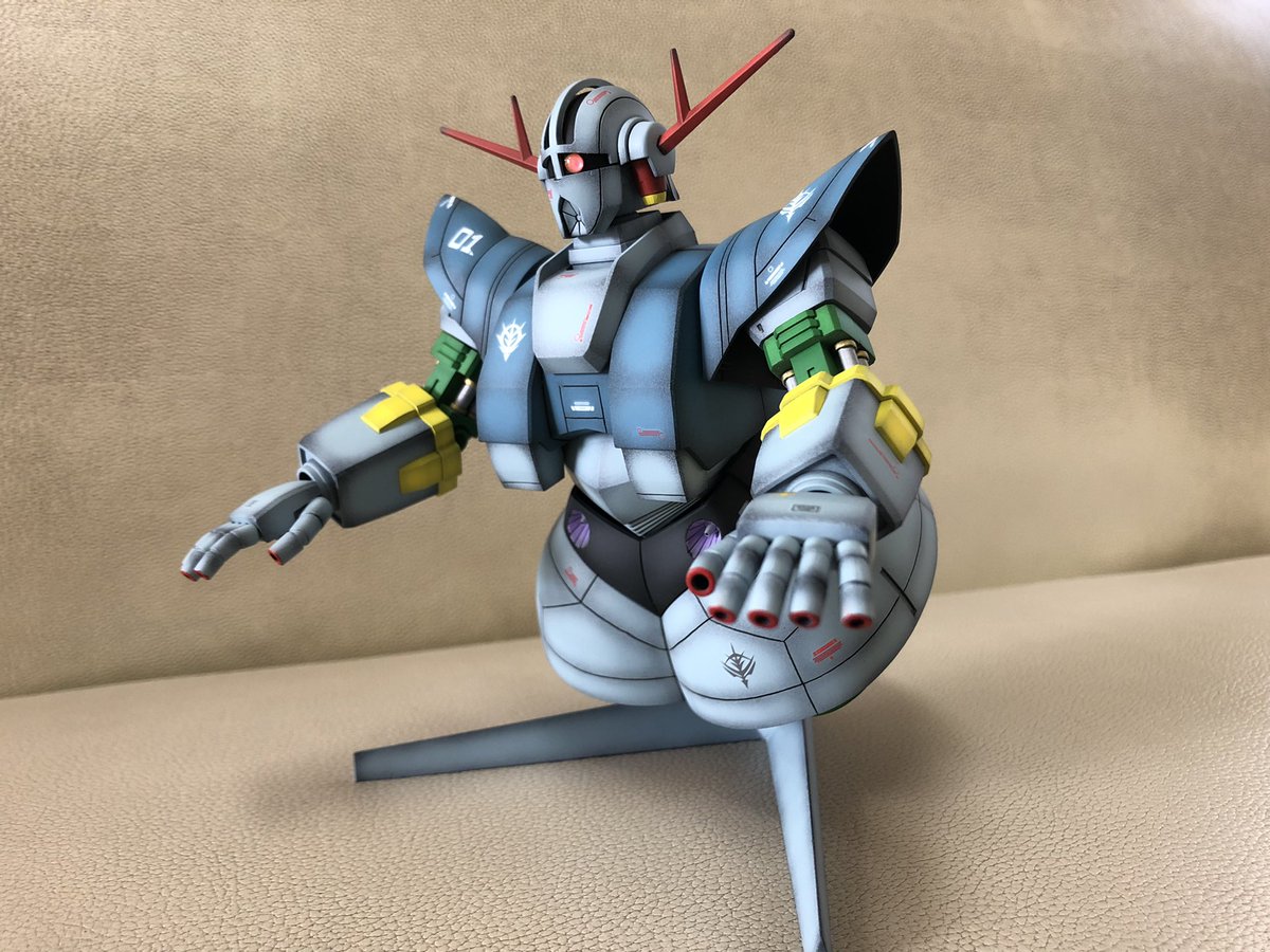 renton513's tweet photo. HG ジオング　＃ガンプラ https://t.co/NbAzMDbeeT