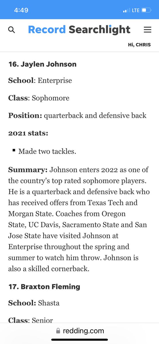 Enterprise Football tweet media