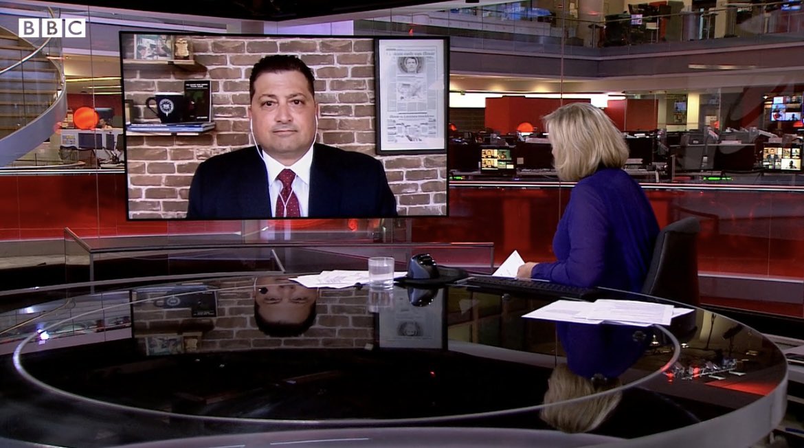 jeffreycortese's tweet photo. I was honored to join @MartineBBC on @BBCNews to discuss some of the procedural elements of the #TrumpSearch. https://t.co/GQzrIU7q7L