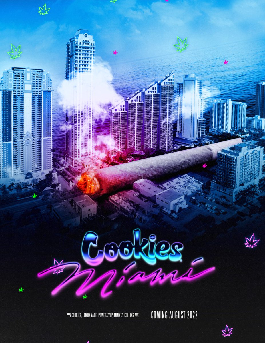 cookiesglobal's tweet photo. 🚨 cookies { Miami } opens this Saturday ... RT if your pulling up ! https://t.co/u2ov8Cbgxe