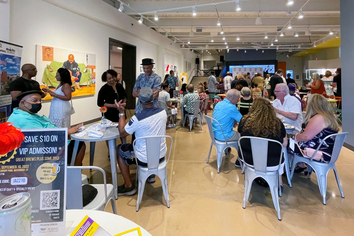 The Foundation is always happy to support the arts. These are a few shots we took last Friday at the 2022 Brass City Jazz Fest kick-off at the <a href="/MattatuckMuseum/">Mattatuck Museum</a>. If you would like to give to the arts, follow the link and be part of this growing community.
conncf.org/donate/