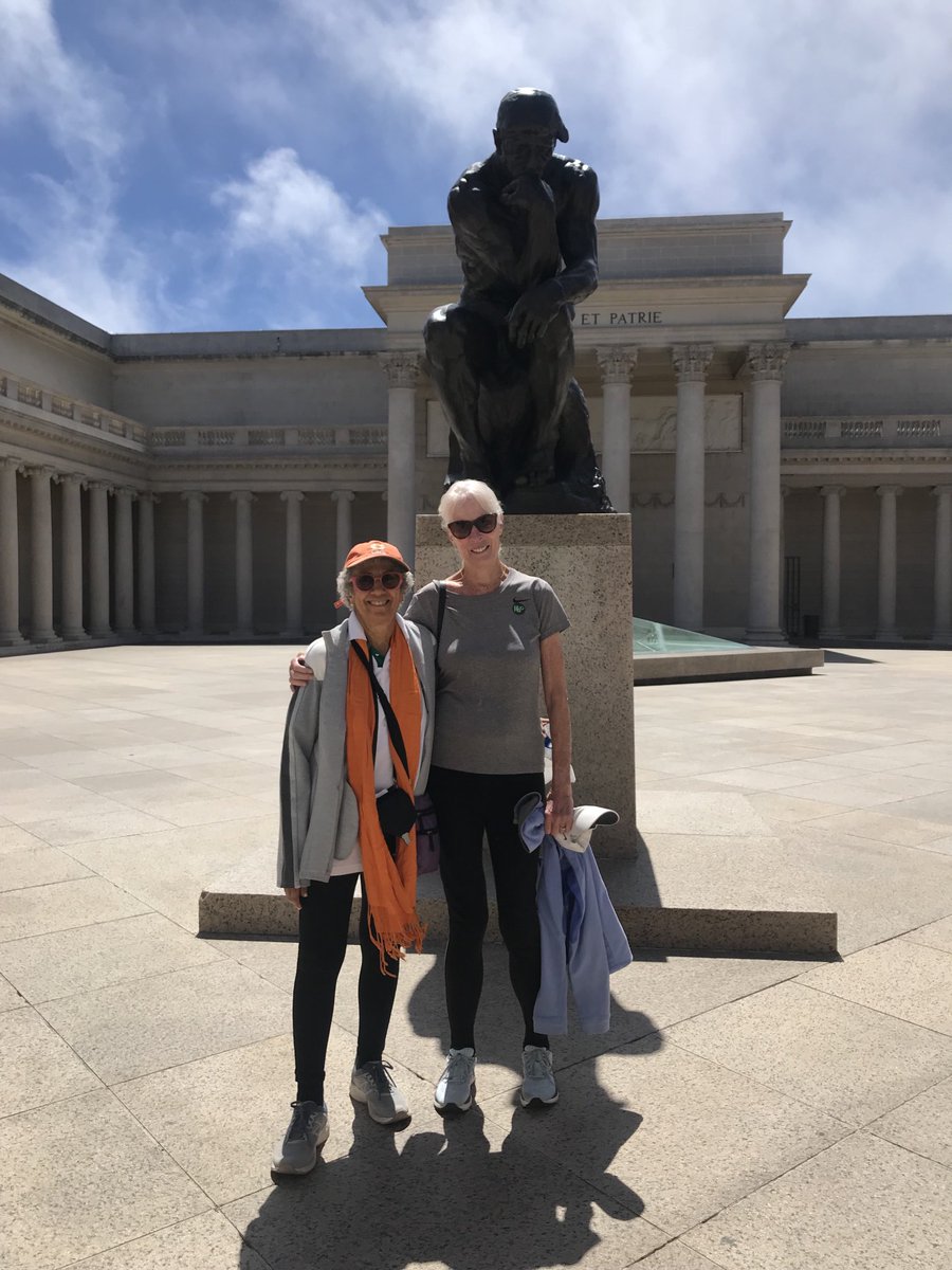 AfafMeleis's tweet photo. Close friends ⁦@AfafMeleis⁩ and Kathy Dracup sharing stories about their Deanships at ⁦@PennNursing⁩ and ⁦@UCSFNurse⁩ &amp;the future of nursing scholarship. Also enjoying San Francisco museums and their 40 years friendship ⁦@UCLANursing⁩ ⁦@AKUGlobal⁩ https://t.co/jKcUM9kNgh