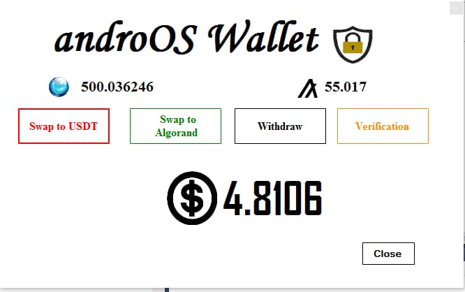 AOSToken_Algo's tweet image. We have developed AOS token mining system. Its will be released 5 months before we create our ASA. All mined token can be exchanged in to AOS on algorand  or exchange it in the miners store, it can Algo be converted to Algo or USDT. We are still testing the prototype.