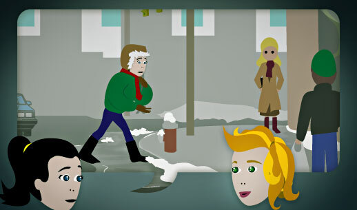 phrasemix's tweet photo. Daily #English lesson: "I stepped in a big puddle on the way over here, and now my feet are soaking wet." - https://t.co/e4EcNQeYZU https://t.co/ILpUyWEJiG
