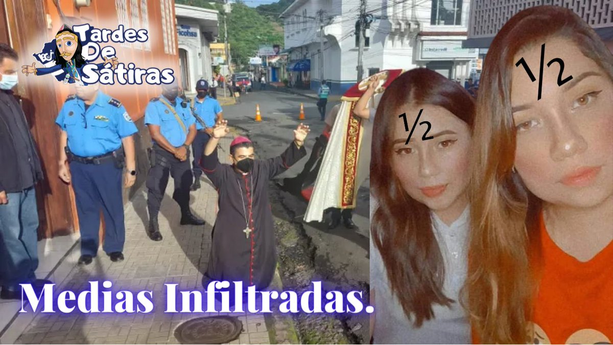 LOCUIN's tweet photo. Ya casi lo Exiliamos | Tardes de sátiras | locuin | Nicaragua YT2
Resumen en el enlace!
https://t.co/hPv4n9QjEp
Podes aportarnos con ESTRELLITAS en Facebook: https://t.co/90m89d4FG6
Sátira completa en el enlace!
https://t.co/fQe1Exh6sX
#sossebaco
#sosiglesiani
#SOSNicaragua https://t.co/fhb7PV7Twb