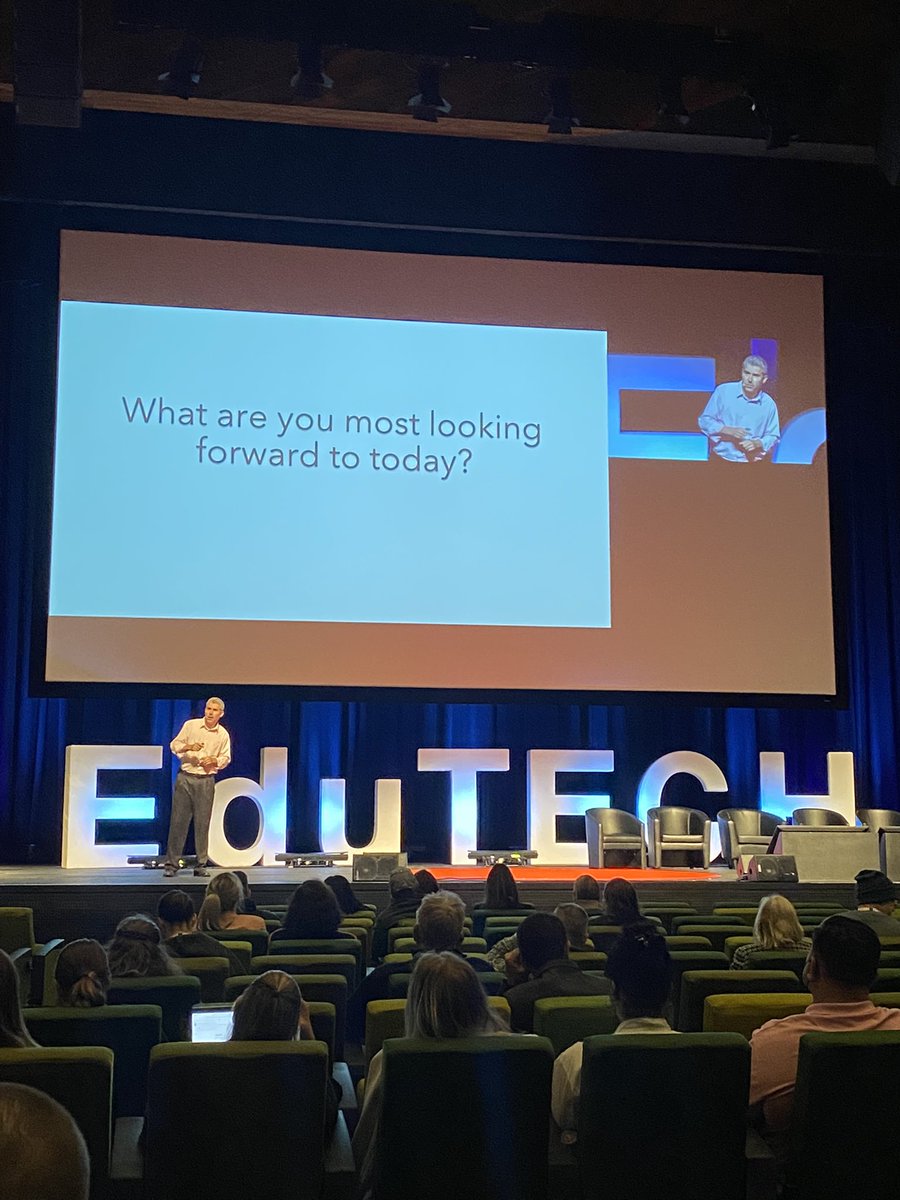 Exciting and jammed packed agenda at EduTECH conference. Looking forward to a day of learning. <a href="/JMiraudo/">Jenny Miraudo</a> #EduTECH2022